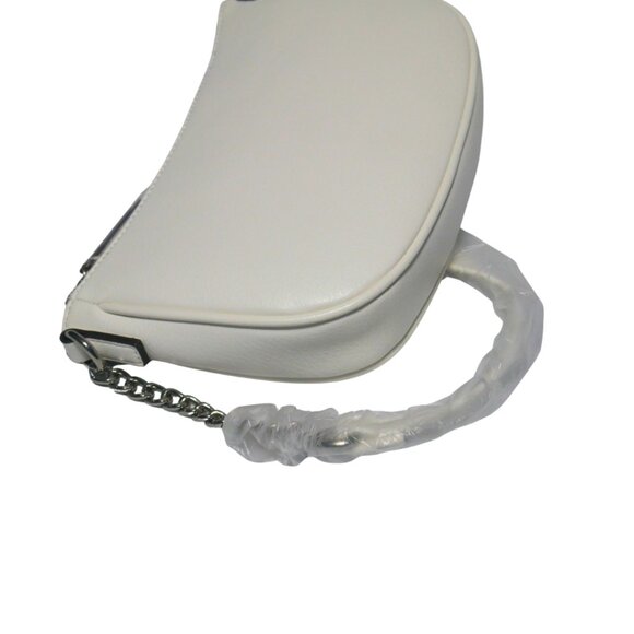 NWT International Concepts White Floral Tote Bag & Pouch Set INC Shoulder Purse - Picture 5 of 8